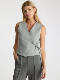 Online Samara Wrap Waistcoat Veste