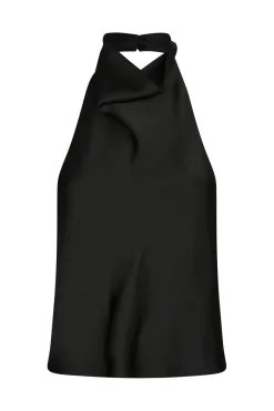 Neo Noir T-Shirts & Toppe<Sania Heavy Satin Top 167109