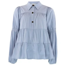 Continue Bluser & Skjorter<Sanna Gold Buttons 15085