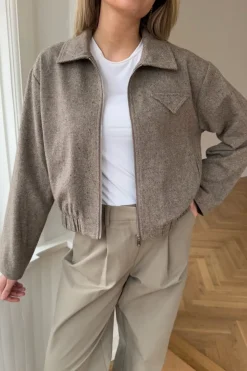 BYIC Sæt 🛍️<Sarahic Short Jacket A23725