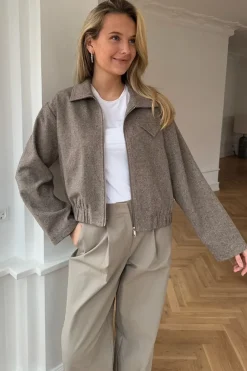 BYIC Sæt 🛍️<Sarahic Short Jacket A23725