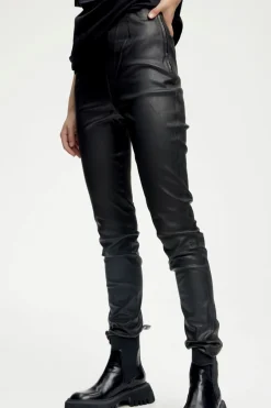 Online SashaGZ HW leather legging NOOS Bukser, Jeans & Leggings