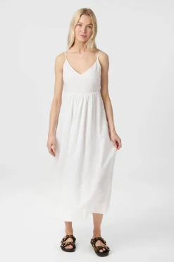 Hot Savani Long Linen Dress 165480 Kjoler