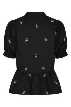 Neo Noir Bluser & Skjorter|Ammevenligt Tøj<Savy Flower Emb Blouse 166791