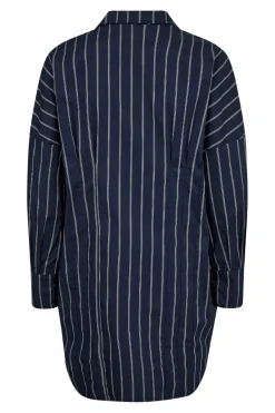 Co´Couture Bluser & Skjorter|Ammevenligt Tøj<Sebicc Stripe Pleat Shirt 35625