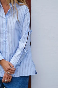 Neo Noir Bluser & Skjorter|Ammevenligt Tøj<Selini Multi Stripe Shirt 165889