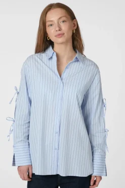 Neo Noir Bluser & Skjorter|Ammevenligt Tøj<Selini Multi Stripe Shirt 165889