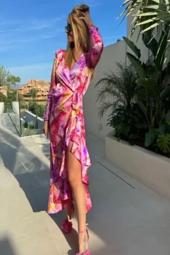 Outlet Senorita Watercolour Dress Kjoler