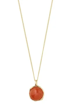 Pilgrim Halskæder<Sense Necklace Gold-plated/aventurine 132542901