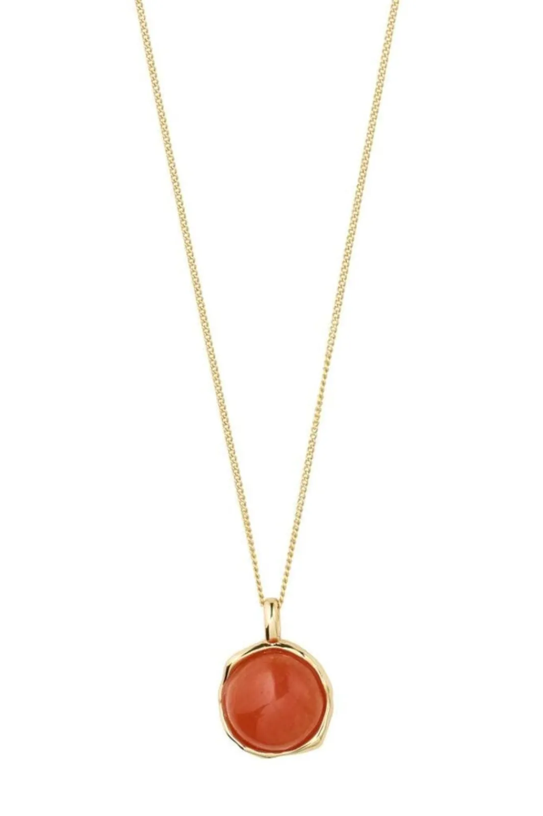 Pilgrim Halskæder<Sense Necklace Gold-plated/aventurine 132542901
