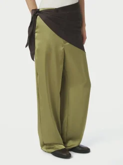 Online Serina Heavy Sateen Big Scarf 168193 Tørklæder