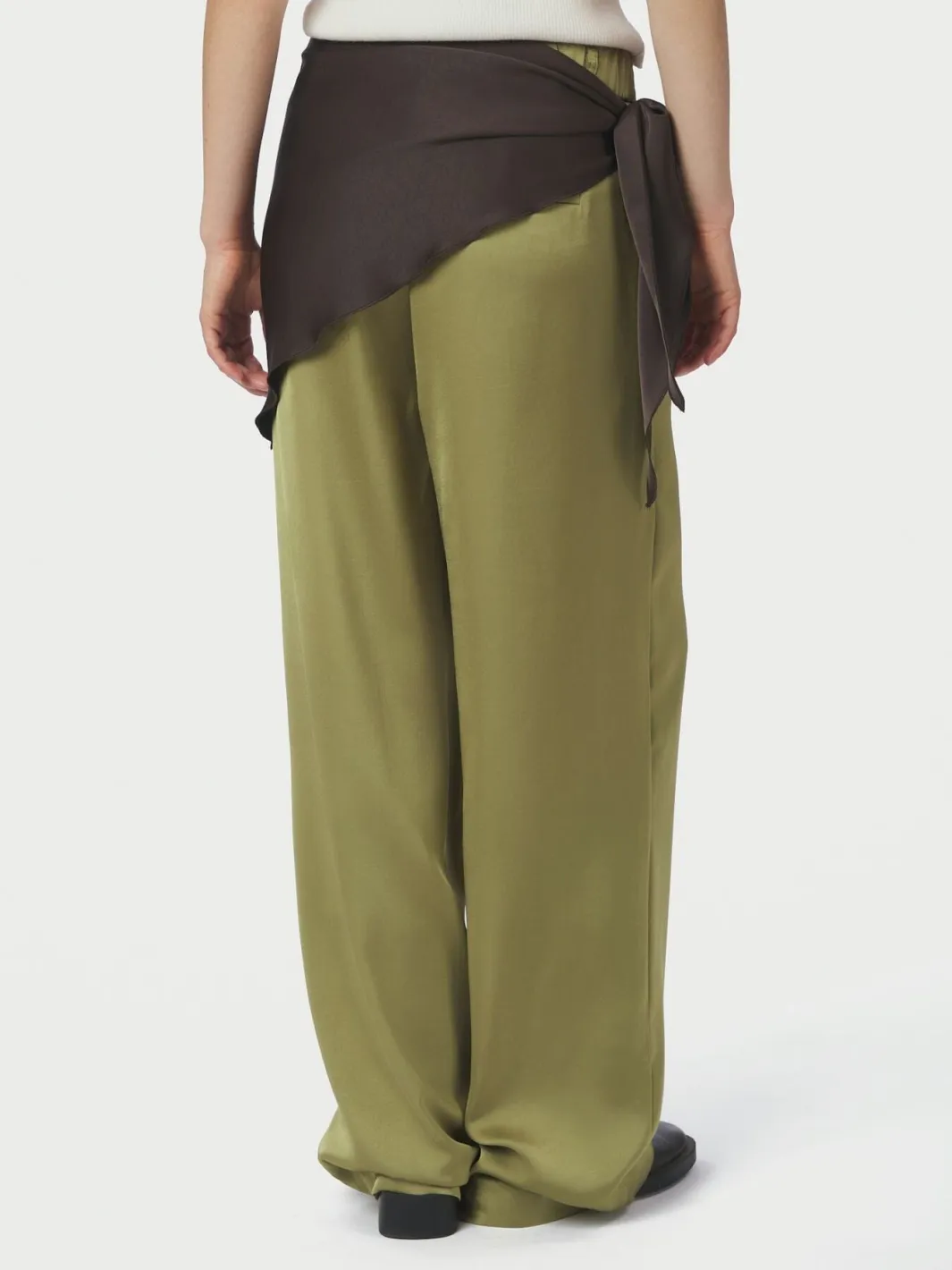Online Serina Heavy Sateen Big Scarf 168193 Tørklæder