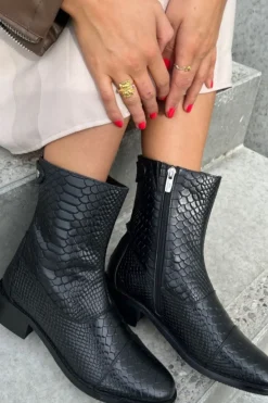 New She Croco Copenhagen Shoes|Støvler