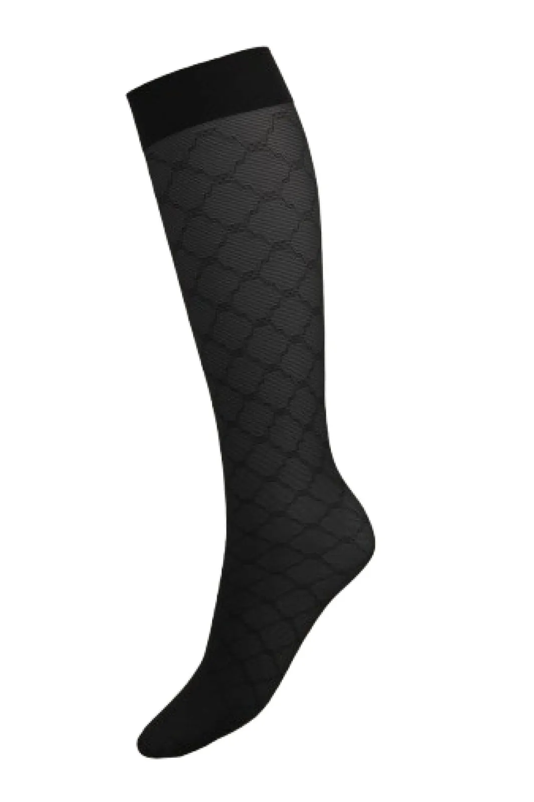 Sale Sheer Pattern Knee-highs34416 Strømper & Strømpebukser