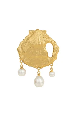 House Of Vincent Øreringe<Shellsong Brooch VJ219-UOG