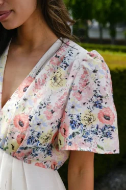 Discount Shena Flower Print Dress 166451 Kjoler