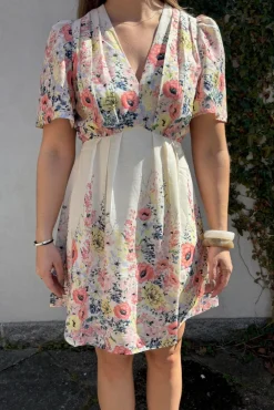 Discount Shena Flower Print Dress 166451 Kjoler
