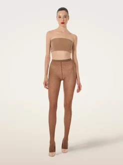 Hot Shimmer Effect Tights17676 Strømper & Strømpebukser