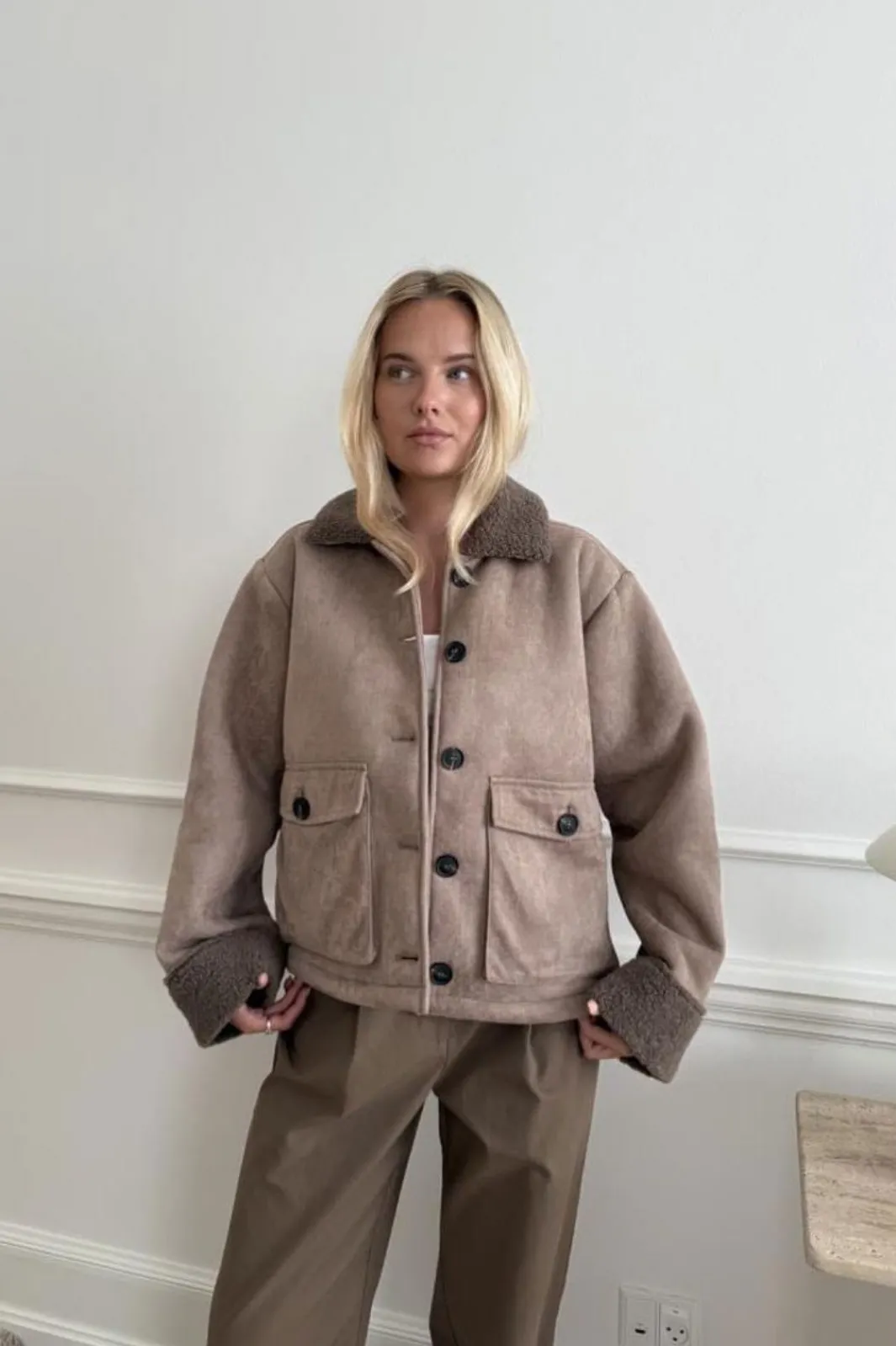 BYIC Overtøj & Jakker<Siaic Teddy Jacket A23664