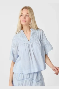 Discount Siama S Voile Blouse 164703 Bluser & Skjorter