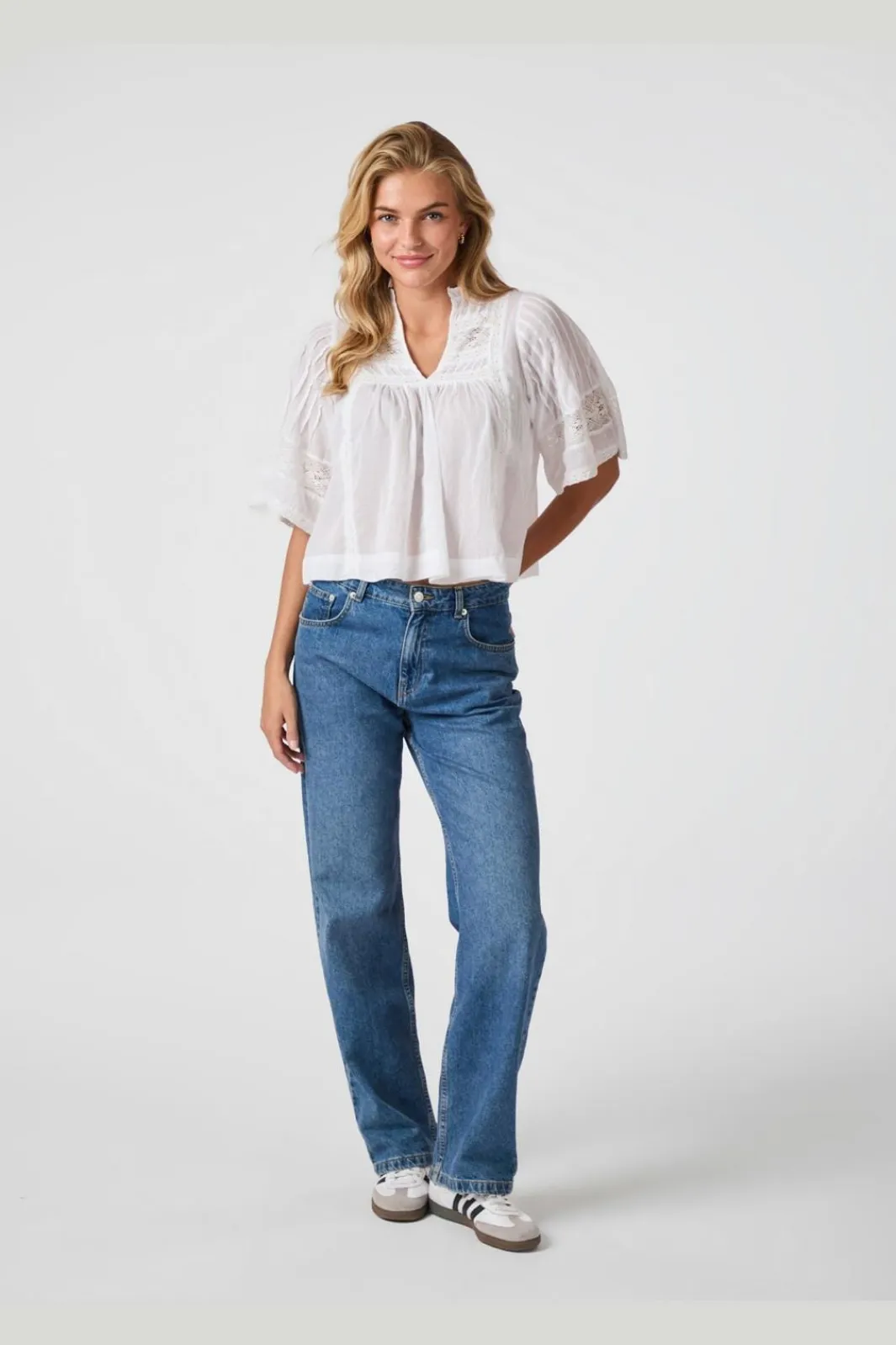 Hot Siama S Voile Blouse 164703 Bluser & Skjorter
