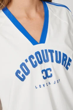 Co´Couture T-Shirts & Toppe<Siaracc Oversize Sporty V-Tee 33140