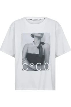 Siaracc Pearl Necklace Box Tee 33182 T-Shirts & Toppe