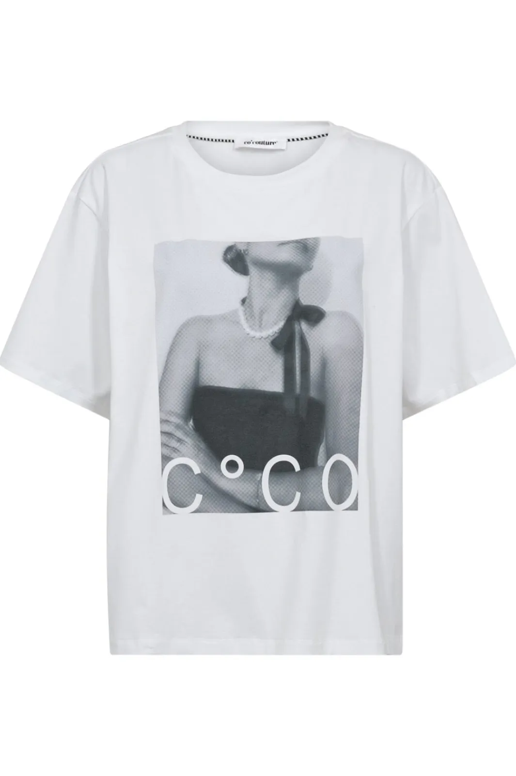 Siaracc Pearl Necklace Box Tee 33182 T-Shirts & Toppe