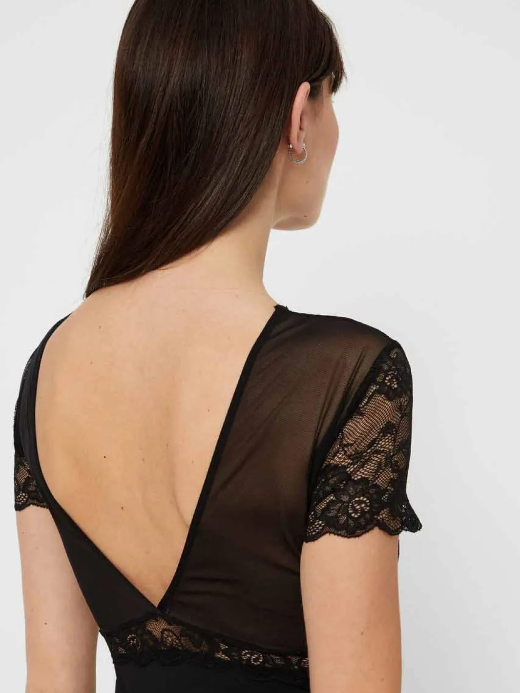 Pieces Bluser & Skjorter|Nattøj & Lingeri<Sicca SS Bodystocking