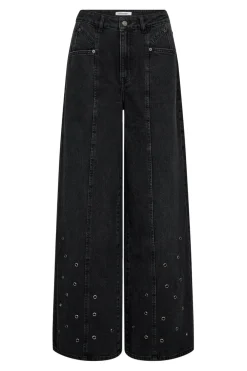 Co´Couture Bukser, Jeans & Leggings<Sifcc Eyelet Wide Jeans 31586