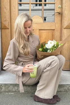 Best Signatureic Pants A23778 Sæt 🛍️|Jakkesæt