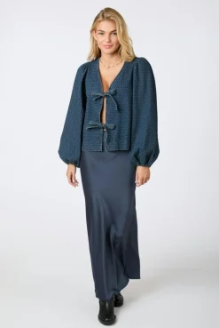 Neo Noir Bluser & Skjorter|Ammevenligt Tøj<Silvi Overdyed Dot Blouse