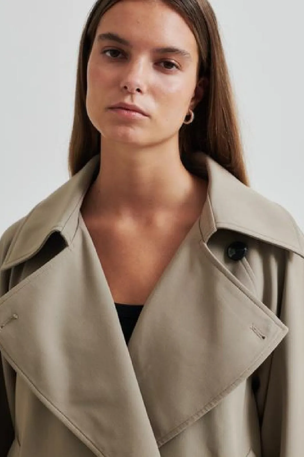 Second Female Overtøj & Jakker<Silvie Trench Jacket 59292