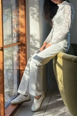 New Simona D Pants Bukser, Jeans & Leggings