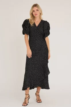 A-View Kjoler<Sinda Dot Dress AV8152