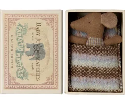 Børn Maileg Bad, Leg & Interiør<Sleepy Wakey Baby Mouse In Matchbox