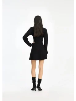 Rotate Kjoler<Slinky Knit Polo Dress 115488100