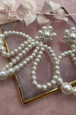 Mellow Moon Øreringe<Sløjfe Ørering Med Perler
