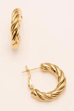 Mellow Moon Øreringe<Small Abby Hoop Earrings BM0614E0480