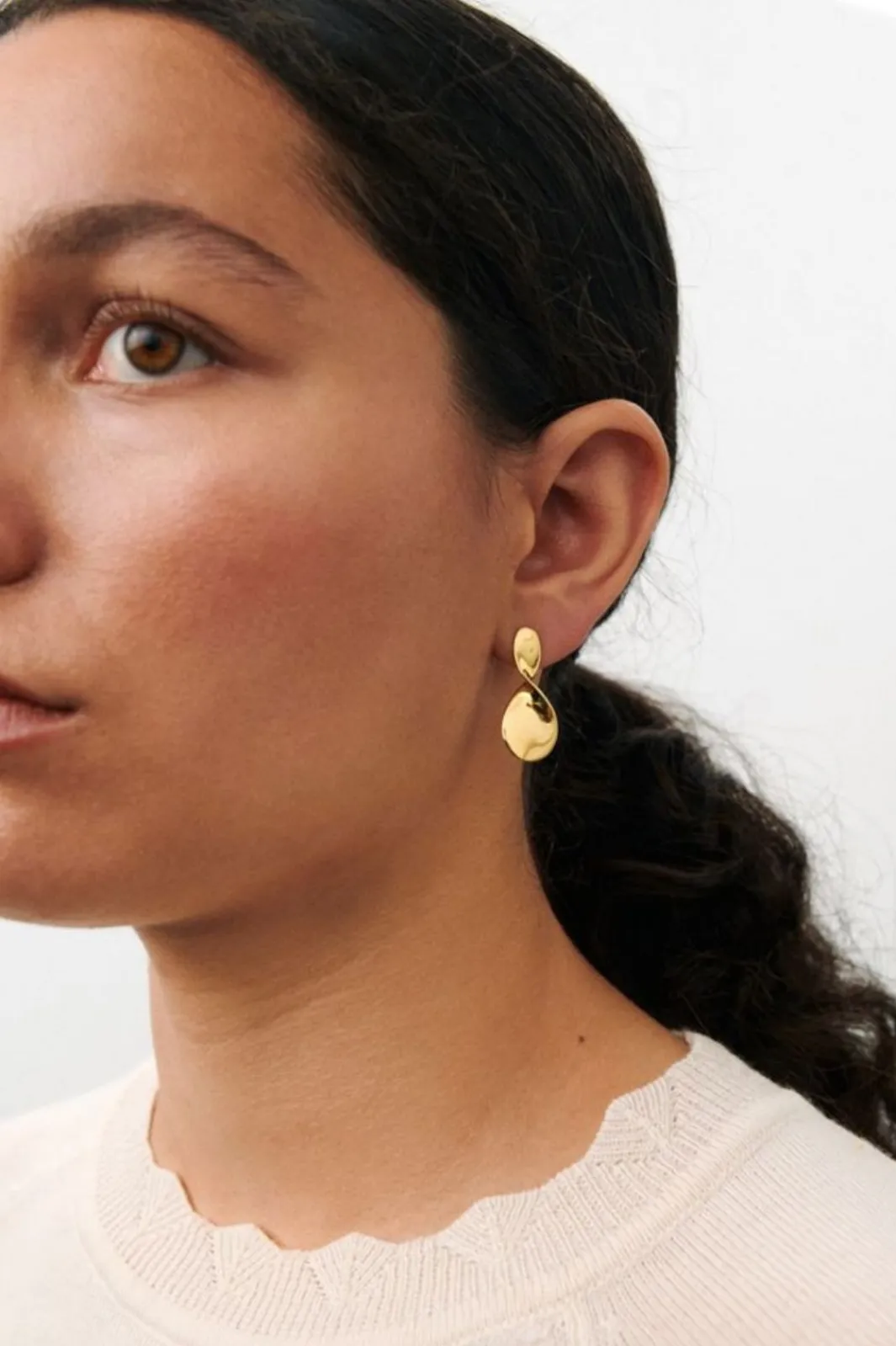 Pernille Corydon Jewellery Øreringe<Small La Pausa Earrings e-747-gp