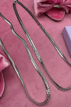 Discount Snake Mesh Necklace Colh Serpent Halskæder