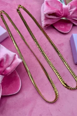 Mellow Moon Halskæder<Snake Mesh Necklace Colh Serpent