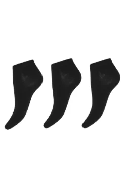 Clearance Sneaker Socks Bamboo 3Pk 20323-65 Strømper & Strømpebukser
