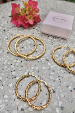 Online Snoede hoops Øreringe