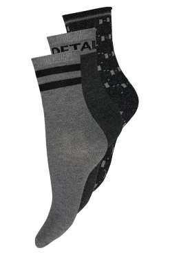 Outlet Socks 3-Pack 21550-75 Strømper & Strømpebukser