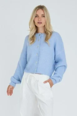 A-View Cardigans|Ammevenligt Tøj<Soft Knit Cardigan AV7074