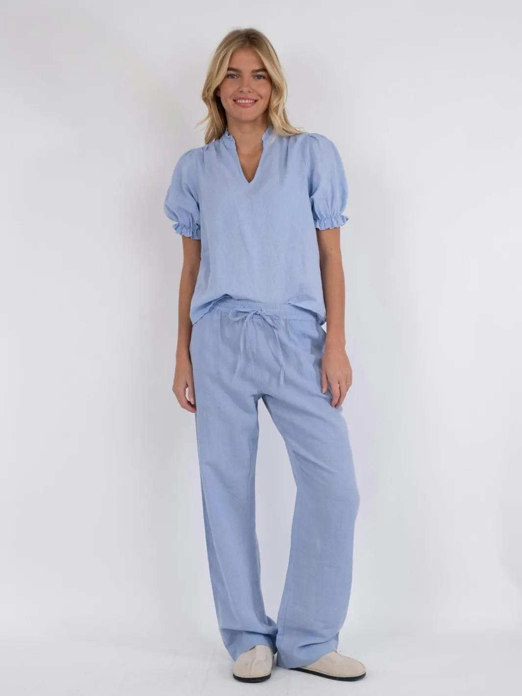 Hot Sonar Linen Pants Bukser, Jeans & Leggings
