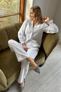 New Sonar Linen Pants Bukser, Jeans & Leggings