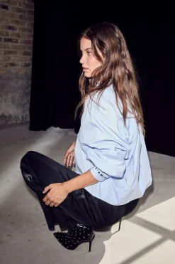 Haute L'Amitié Bluser & Skjorter|Ammevenligt Tøj<Sophie Stripe Shirt HL10456