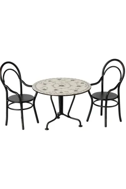 Børn Maileg Bad, Leg & Interiør<Spisebord Med 2 Stole